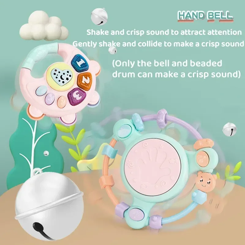 子供用電子音楽ギターおもちゃ多機能早期学習楽器子供用教育音楽プレイセット対象年齢3-6歳