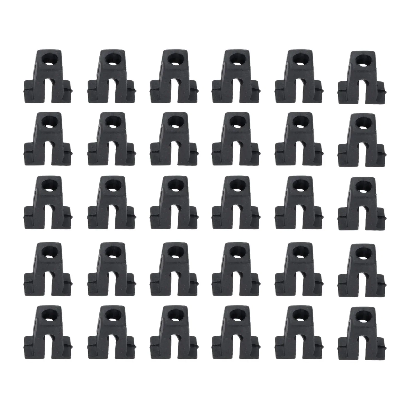 30Pcs Bumper Mounting Clips Expanding Nut 548484 For Audi Skoda Mercedes-Benz Chevrolet Chrysler Toyota Mazda Car Clips