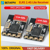 BETAFPV ELRS 2.4G Lite ExpressLRS RX Long Range Receiver With Tower Antenna 10x10x6mm 5V Input For RC FPV Racing Drone
