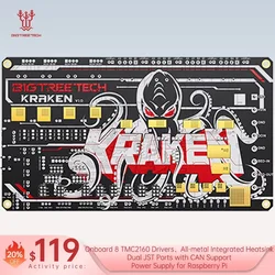 BIGTREETECH-placa base Kraken V1.0 integrada, piezas de impresora 3D TMC2160, actualización para BTT PI Raspberry Pi Voron 2,4 Voron Trident