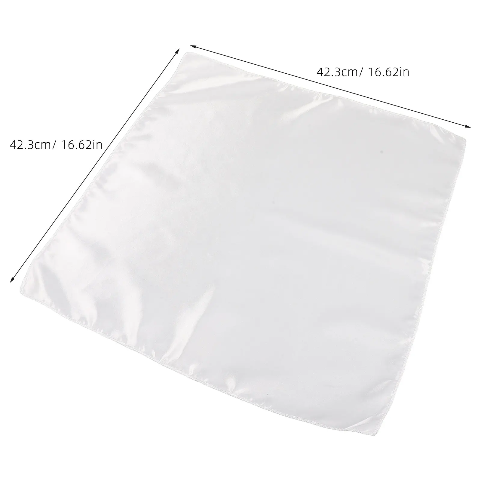 High Density Satin Napkins Polyester Crisp Wrinkle Free Reusable Cloth Napkins for Banquet Table Wedding Party Restaurant