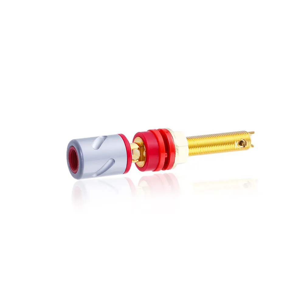 China MONOSAUDIO Musi BP651 Series High Purity Purple Copper Hi-Fi Speaker Amplifier Horn Terminal