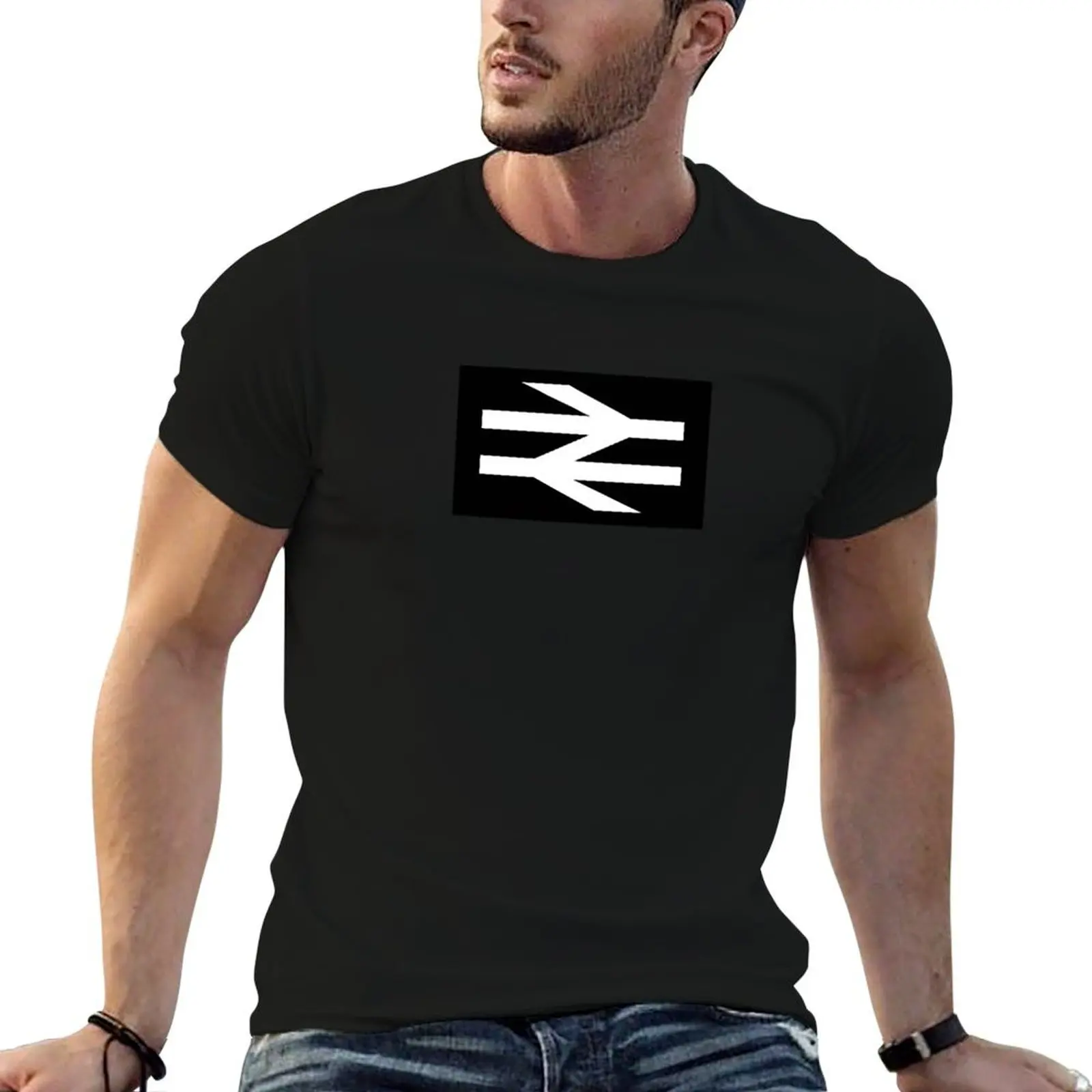 

British rail T-Shirt for a boy customs men graphic t shirts