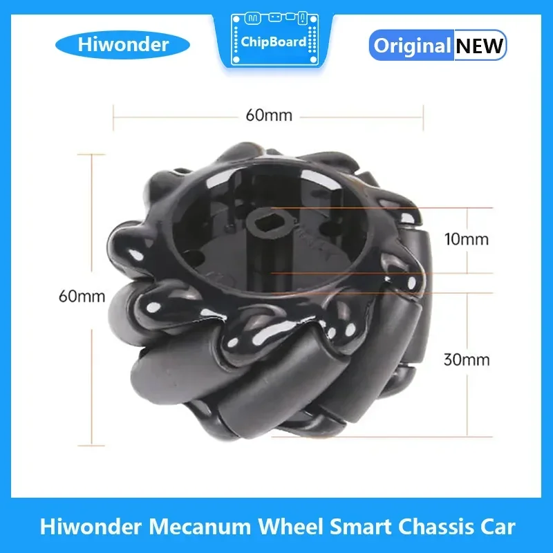 Hiwonder Kit de chasis inteligente para coche, rueda Mecanum