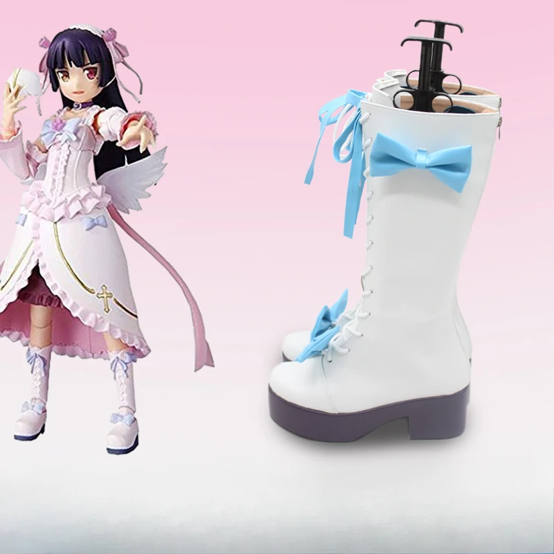 لعبة Gokou Ruri أختي الصغيرة لا يمكن أن تكون هذا لطيف أنيمي تأثيري الأحذية أحذية المرحلة الدعامة زي حفلة الهالوين مخصص