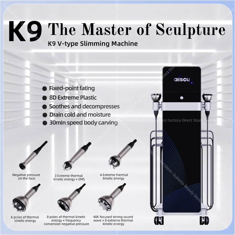 

2025 New Design 6 in 1 Body Slimming 40K Cellulite Removal Cavi Machine Face Lifting Fat Burning