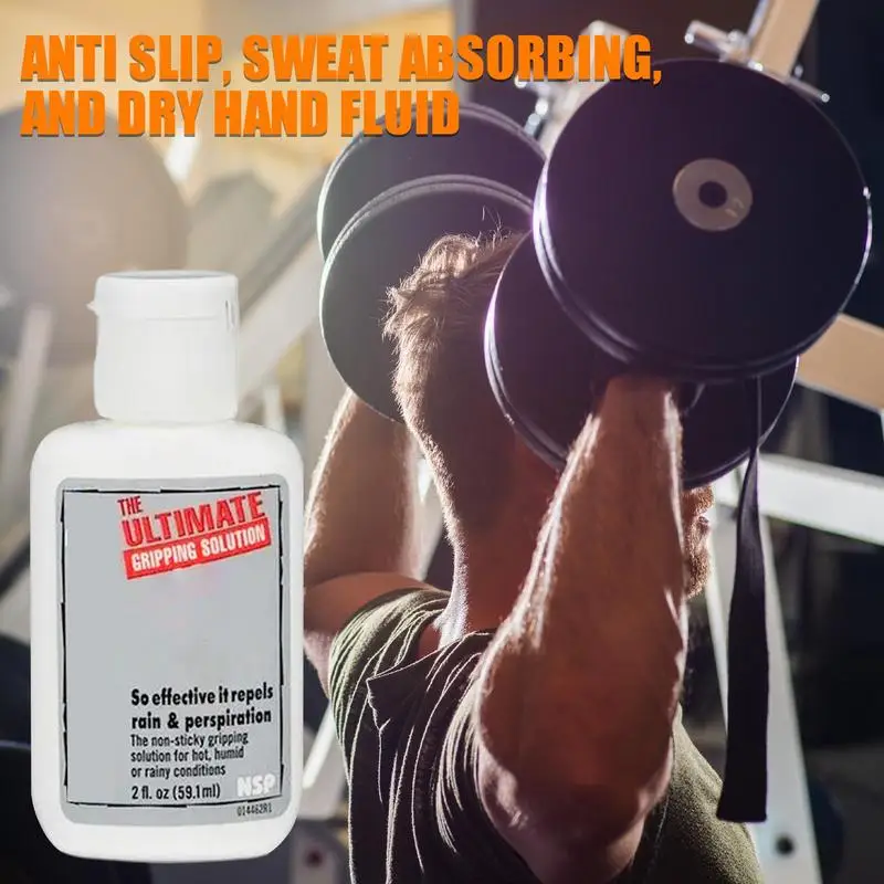 2 Oz Anti-skid Transparent Dry Hand Solution pole dance Anti Slip Liquid Sport Powder For Rock Climbing Sports Liquid Magnesium
