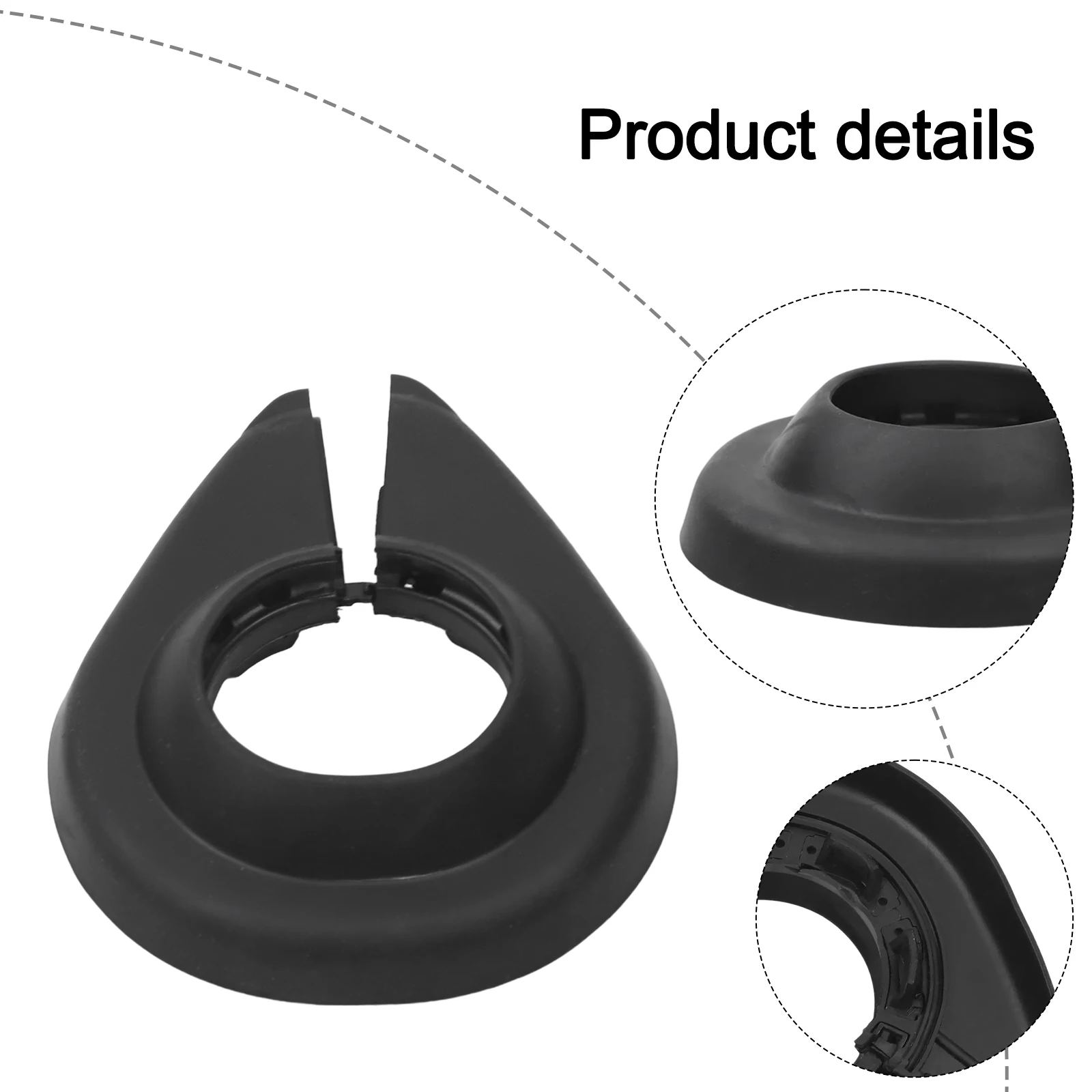 Picture 5: Car Boot Hinge Rubber Seal Ring Replacement For Passat B6 B7 Trunk Support Pillar OEM 3C5827359C Easy Installation