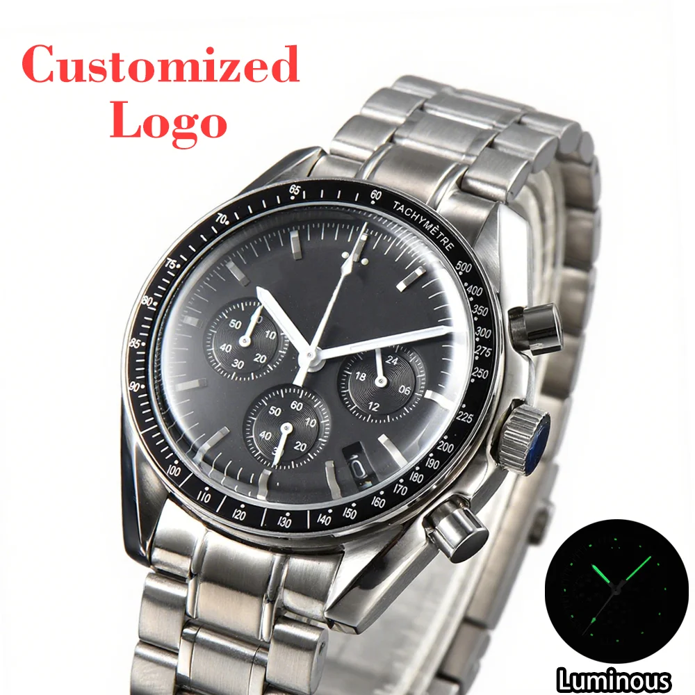 

VK63 Watch customized Logo VK63 42mm Men Watches 2024 New watch Design Waterproof 32.5MM Dial VK63 Chronograph Quartz Watches