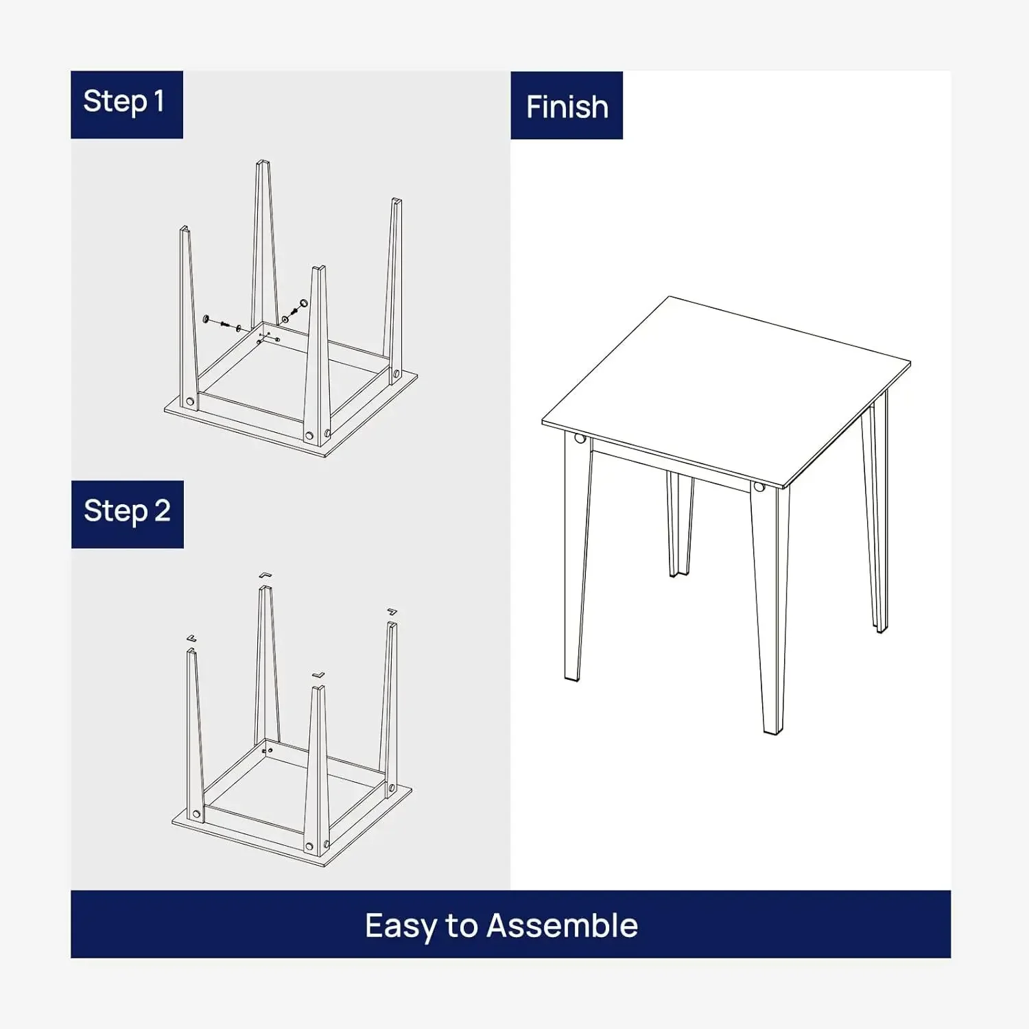 Acrylic Square Side Table,Bedroom, Living room, Transparent Coffee Table, Fashionable Wedding Centerpieces Decoration Props