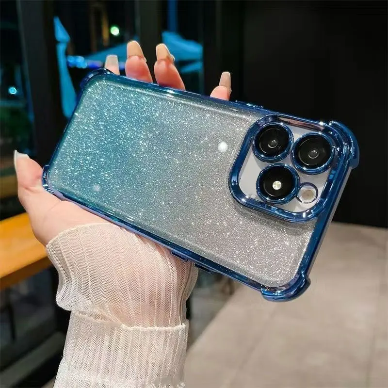 Custodia antiurto Bling per Realme C63 C61 C53 C51 Note50 60 60x Cover glitterata per OPPO A60 A95 A94 A79 A3 x RealmeC63 Custodie morbide