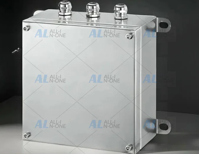 304 Waterproof Stainless Steel Junction Box Terminal Cable Distribution Junction Box Sealed Electrical Control Cabinet