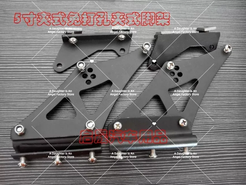 GT Spoiler Bracket Aluminum Alloy | Universal Foot Mount for Sedan & Hatchback Car