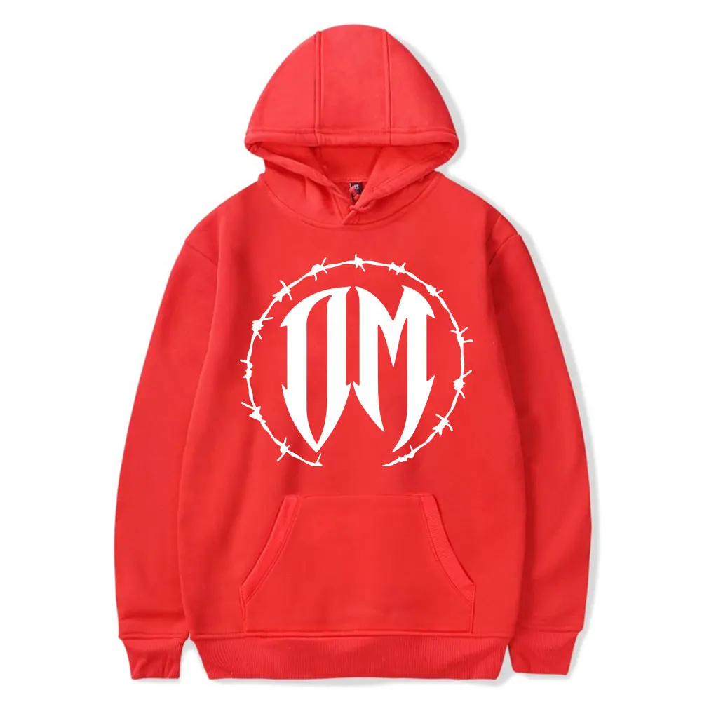 Óscar Maydon merch Óscar Maydon logo Hoodies drawstring Pocketless Sweatshirt Men/women hip hop  Streetwear