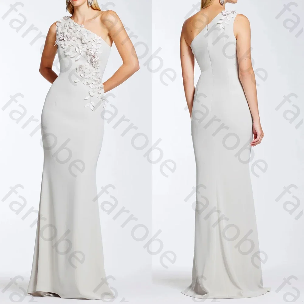 

Customized Sexy Elegant One Shoulder Dress A-Line Evening Dresses Occasion Formal Exquisite High Quality Prom Party Gowns Women