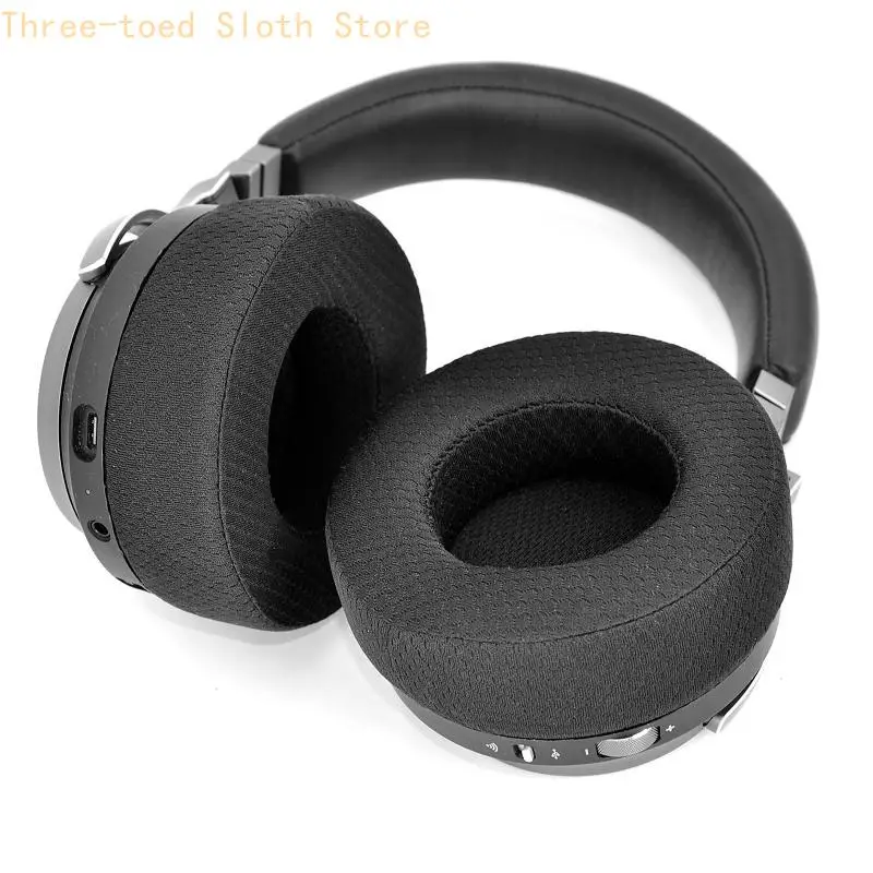 Ersatz-Ohrpolster für RGB Headset Teile Kissen Samt Ohrenschützer Kopfhörer Hülle Abdeckung E74A – Detail 10