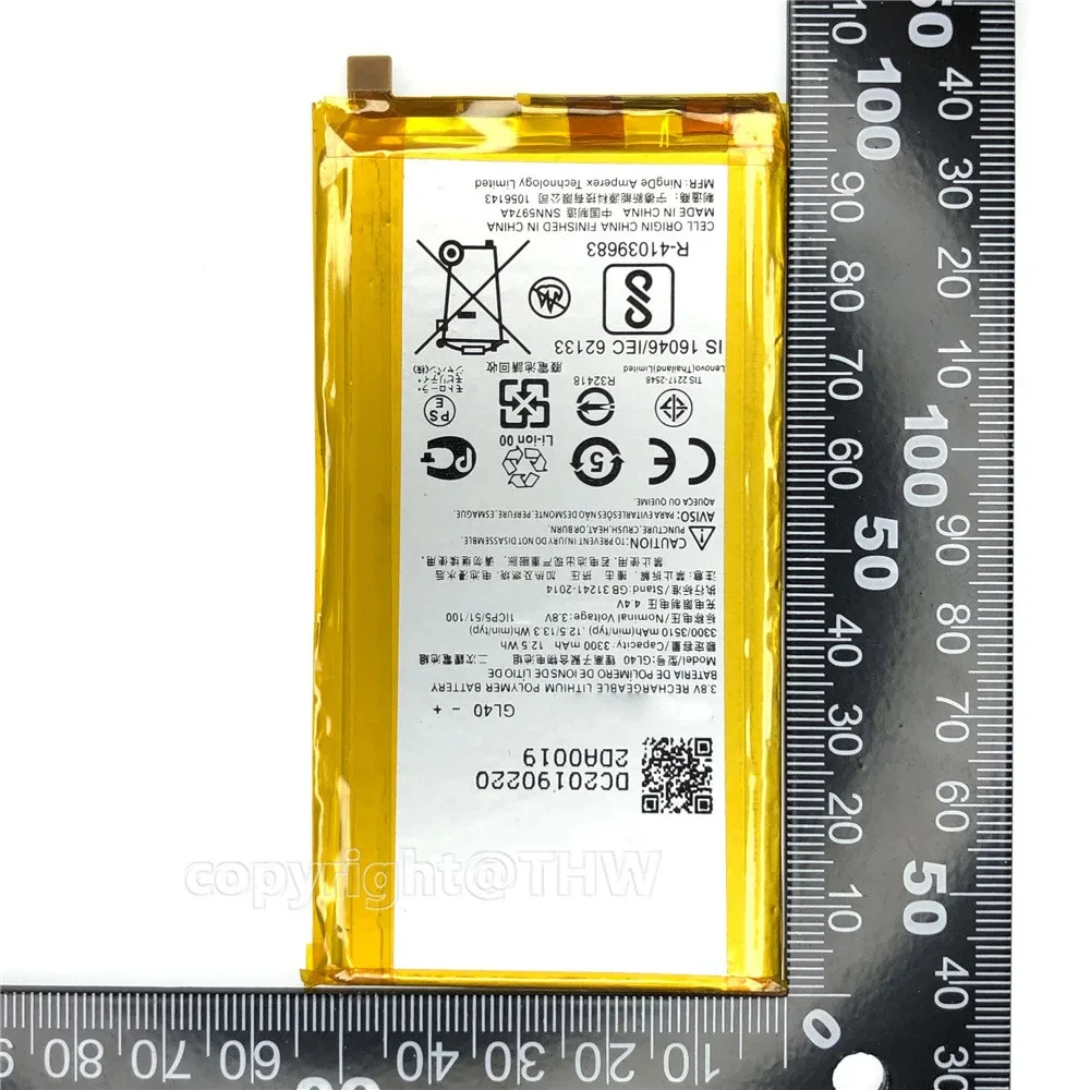 100% Original 3510mAh GL40 SNN5974A Battery For Moto Z Play Droid XT1635 XT1635-01 XT1635-02 XT1635-03 XT1635 Batteries