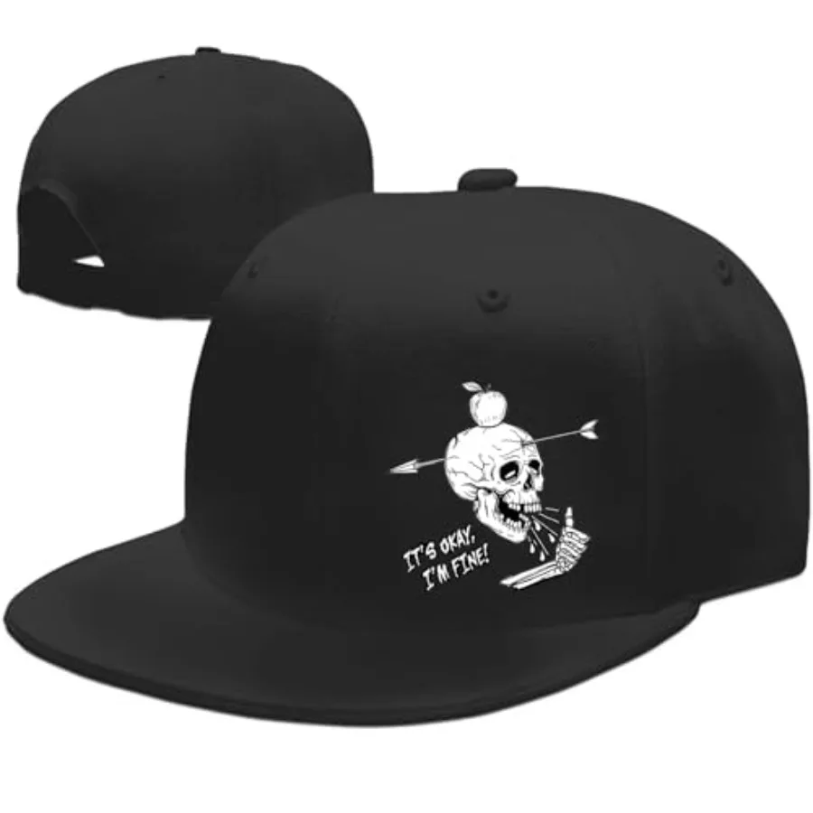 

Snapback hat for Men Flat Bill Hats for Men Fitted Baseball Cap Hats