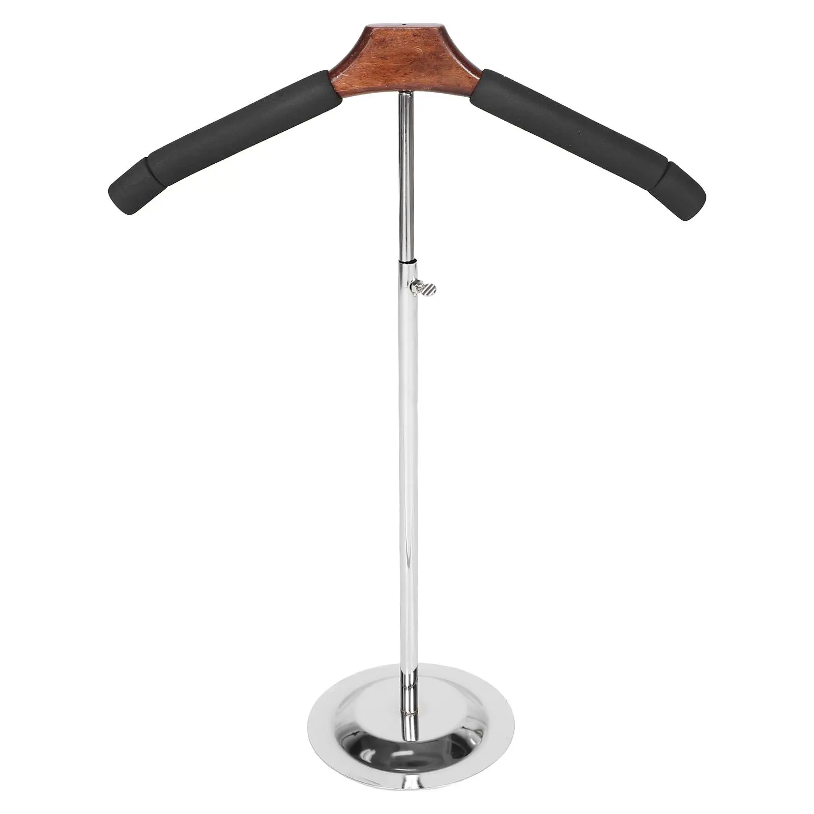 

Clothing Display St Garment Retail Rack Coat Hanger Heavy Duty Commercial Round Stainless Steel Base Non Slip Hangers T Shaped
