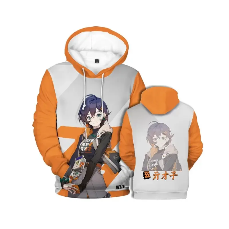 New Game Zenless Zone Zero Graphic Hoodies 3D Print Men/Women Anime Sweatshirt Hoodie Oversized Tracksuit Coat Pullover Clothing