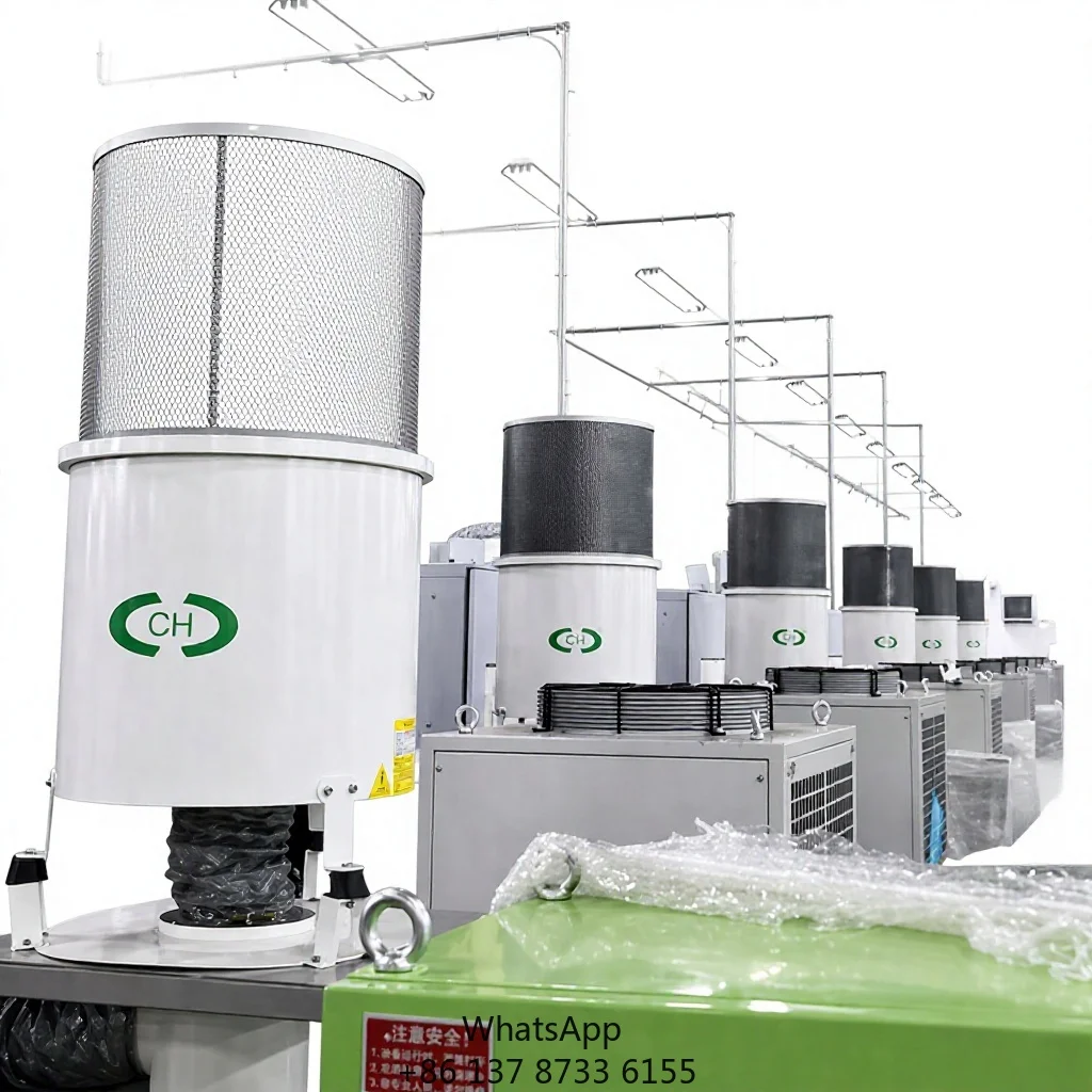 Centrifugal Oil Mist Separator For CNC Lathe & Machining Center Coolant Mist Treatment
