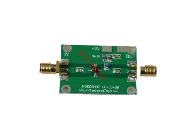 Amplificador LAN de bajo ruido, amplificador receptor, ganancia receptora, amplificador walkie talkie, amplificador SDR