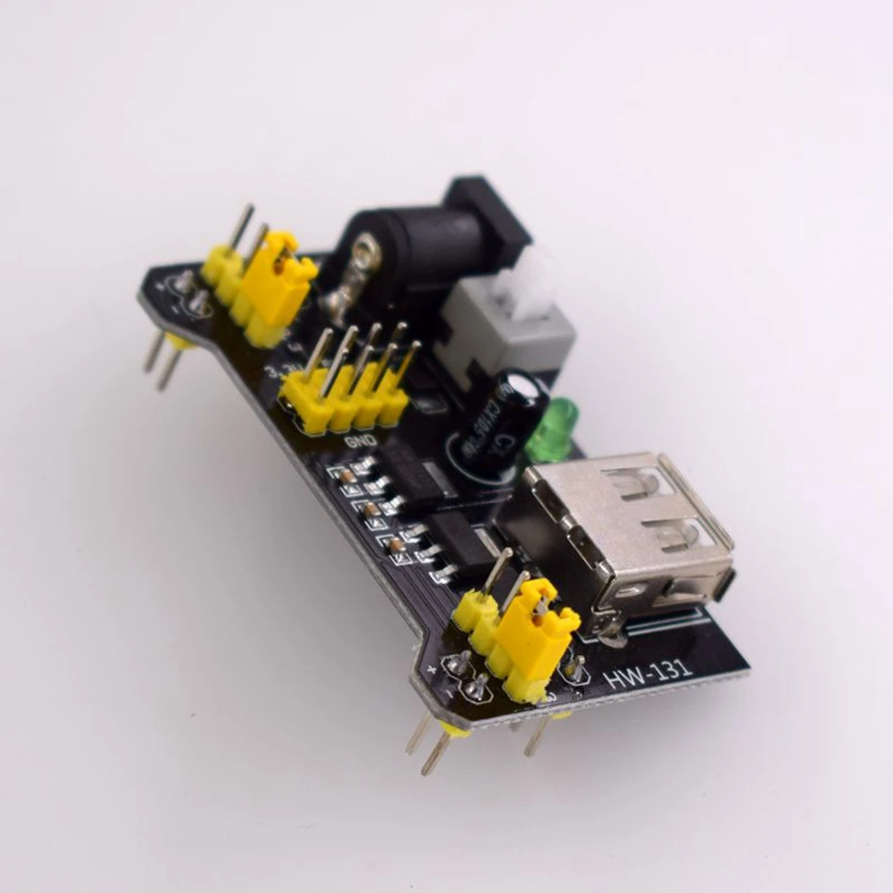 CLCU 4Pcs HW-131 Breadboard Power Module Breadboard Special Power Module Compatible With 5 3.3V For Breadboards