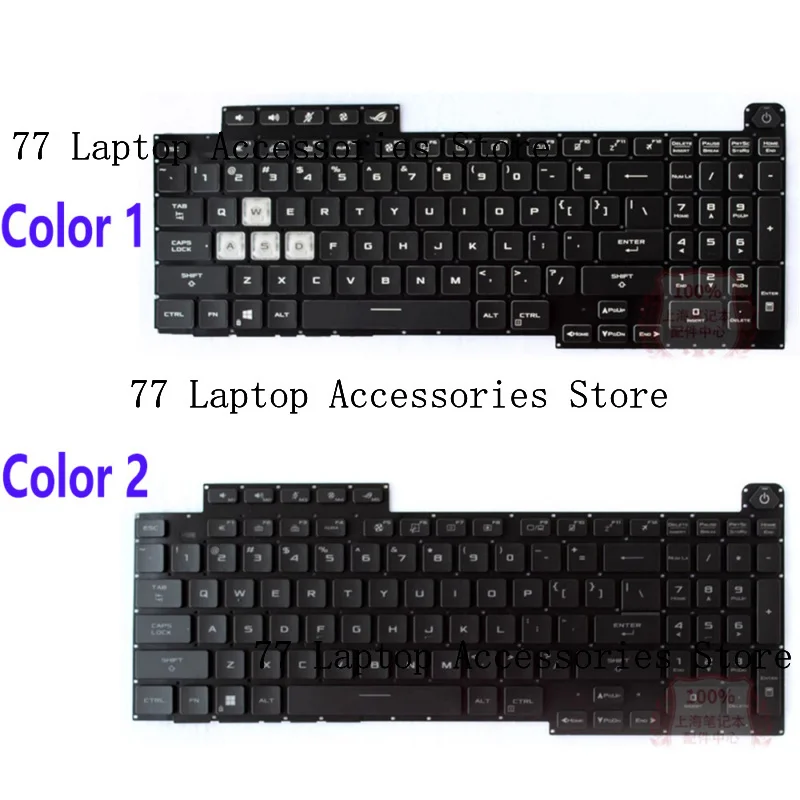 

Для ноутбука ASUS ROG 5R Plus G713Q G733Z 2022, замена клавиатуры США