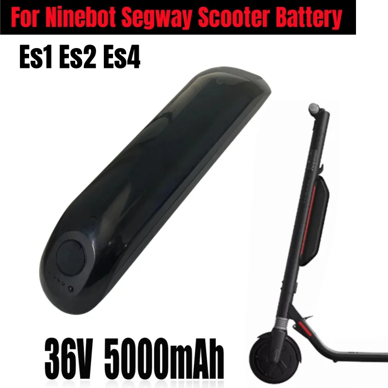 بطارية خارجية لـ Ninebot Segway ES1 ES2 ES4 E22 E22D E22E سكوتر كهربائي ذكي بطارية 36 فولت 5000 مللي أمبير في الساعة ، ملحقات السكوتر CE