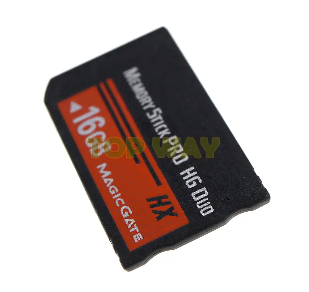 1PC For PSP 1000 2000 3000 Game Memory Card 8GB 16G 64GB Memory Stick MS Pro-HG Duo Speed Memory Card High-Speed Data Transfer