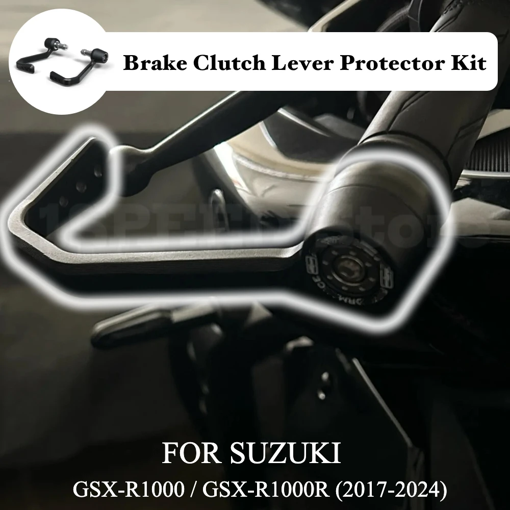 moto acessorios For Suzuki GSX-R1000 GSX-R1000R GSXR1000 GSXR1000R 2017-2024 Motorcycle Brake and Clutch Lever Protector Kit