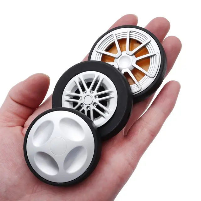 2Pcs Replace Wheels With Screw For Travel Luggage Suitcase Wheels Axles Repair Kit Silent Caster Wheel DIY Repair – view 4