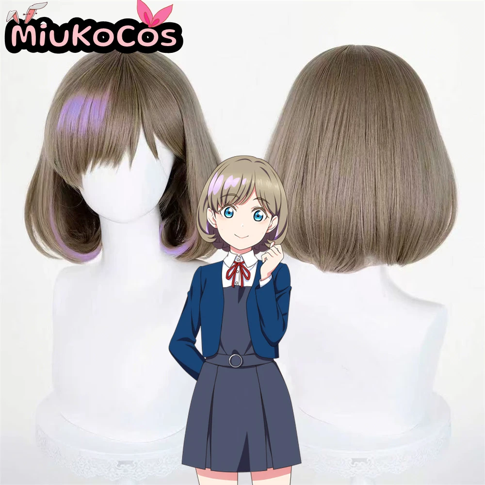 

В НАЛИЧИИ Парик для косплея Tang Keke MiukoCosplay Anime LoveLive! Суперзвезда!! Лиэлла! Косплей