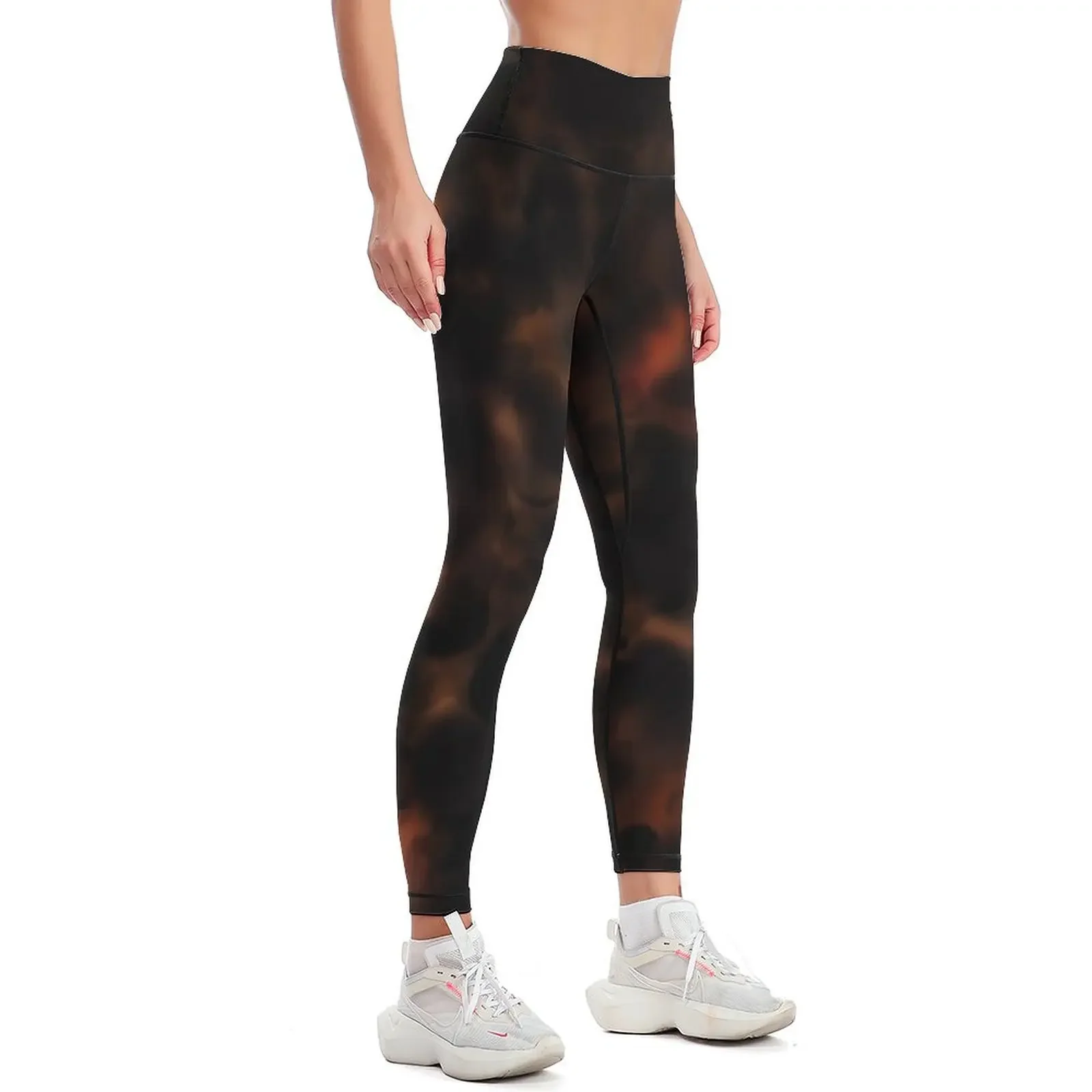 tortoise shell texture Leggings Women's trousers Women's sports pants gym womans Womens Leggings