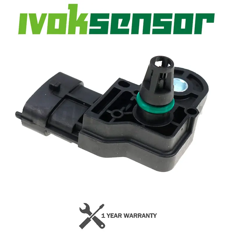 MAP Sensor 0261230217 9470519 Intake Manifold Air Absolute Boost Pressure Sensor For Chevrolet BYD F0 Honda Civic Jazz Stream