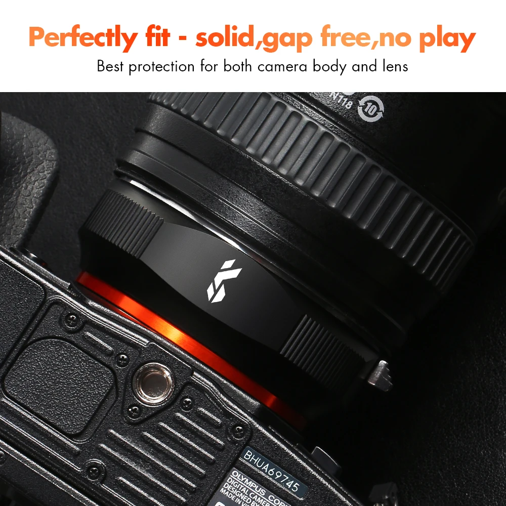 K&F Concept Lens Adapter EOS-M4/3 PRO for Canon EOS EF FE/ S to M4/3 Mount Adapter to M4/3 G1/G2/GF1 MFT for Panasonic Olympus