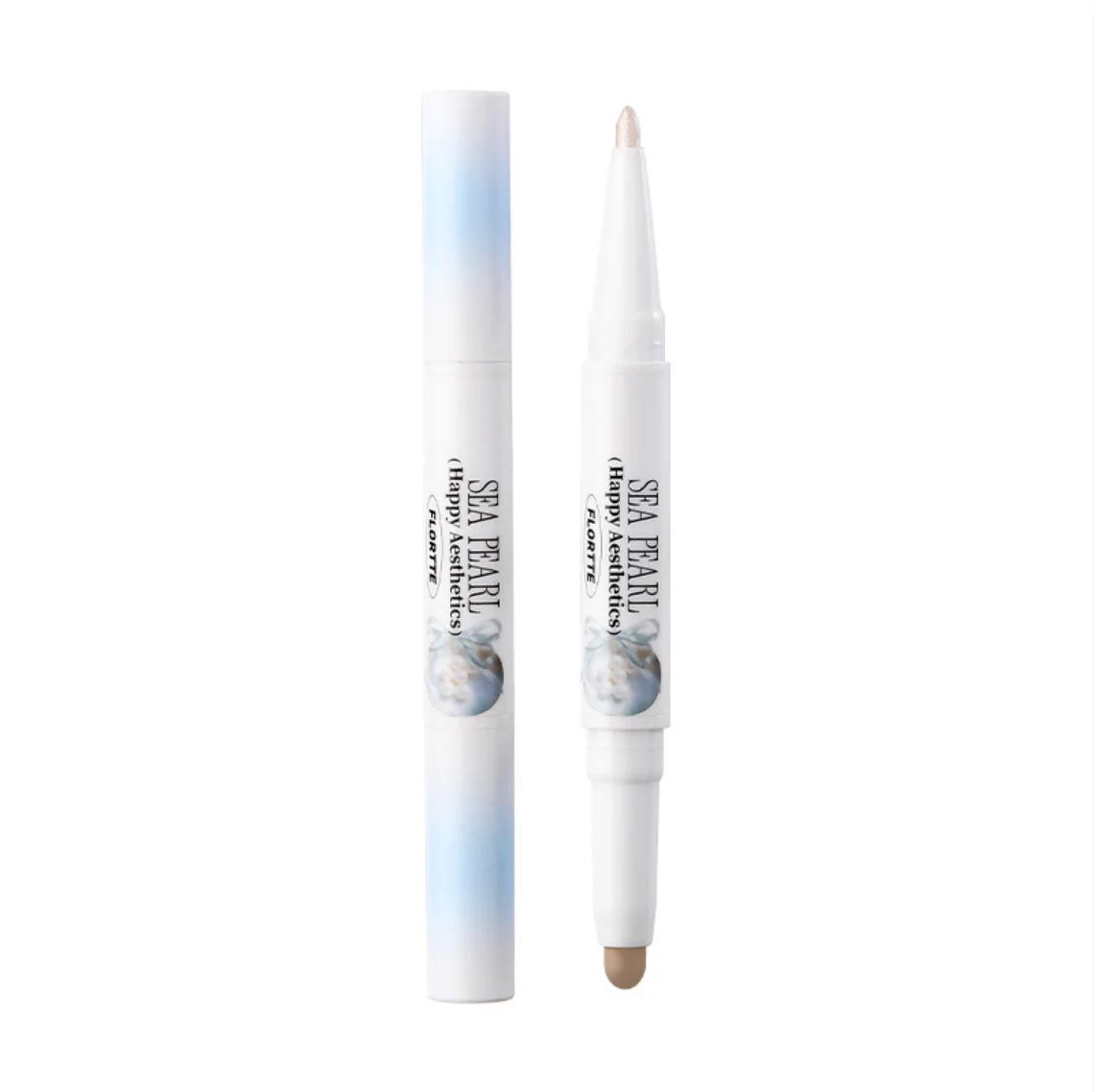 Flortte Double-end Highlighter Countour Pencil Light Shadow Shaping Matte ครีมคอนซีลเลอร์แรเงา Transferproof แต่งหน้า