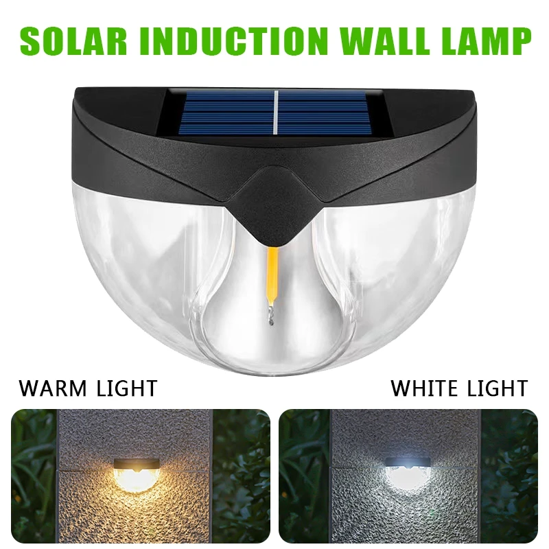 

Solar LED Light Outdoor Courtyard Wall Light Garden Villa Outdoor Layout Waterproof Courtyard Landscape Decoration