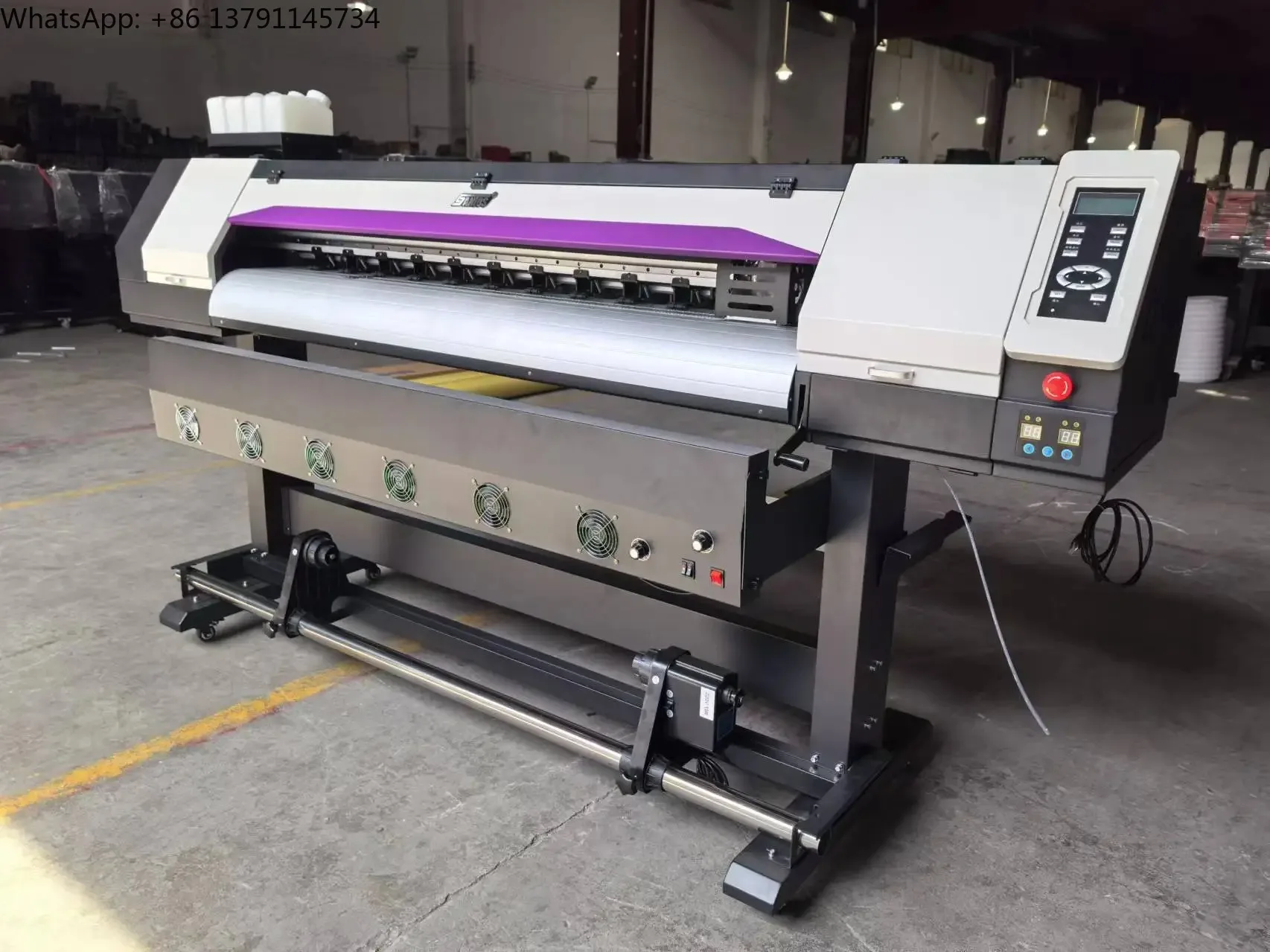 

Easy Operation 1.6m Large Format Printing Machine High Quality Sublimation Printer Paper for Shirts Eco solvent printing Banner