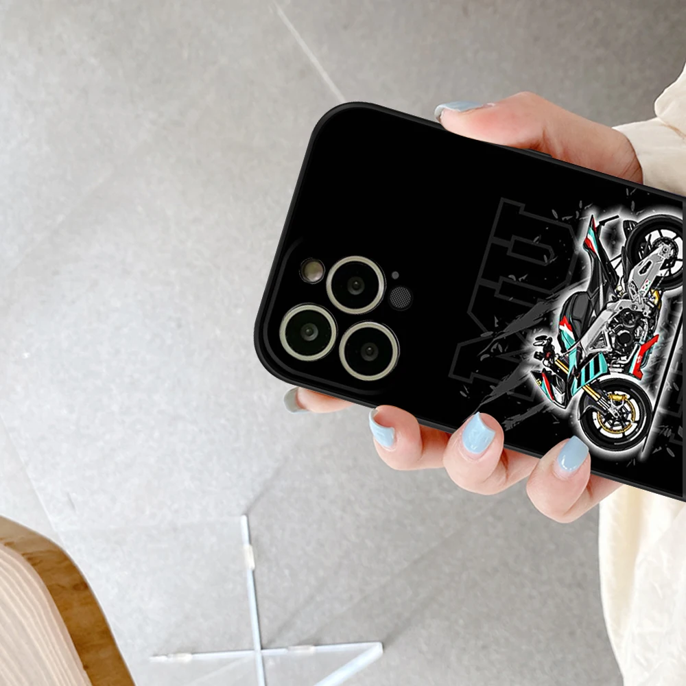 For IPhone 14 Unique Design a-Aprilia Motorcycle Phone Case for IPhone 11 12 13 14 Pro XR XS MAX 14 Plus SE 13 Pro Iphone Covers