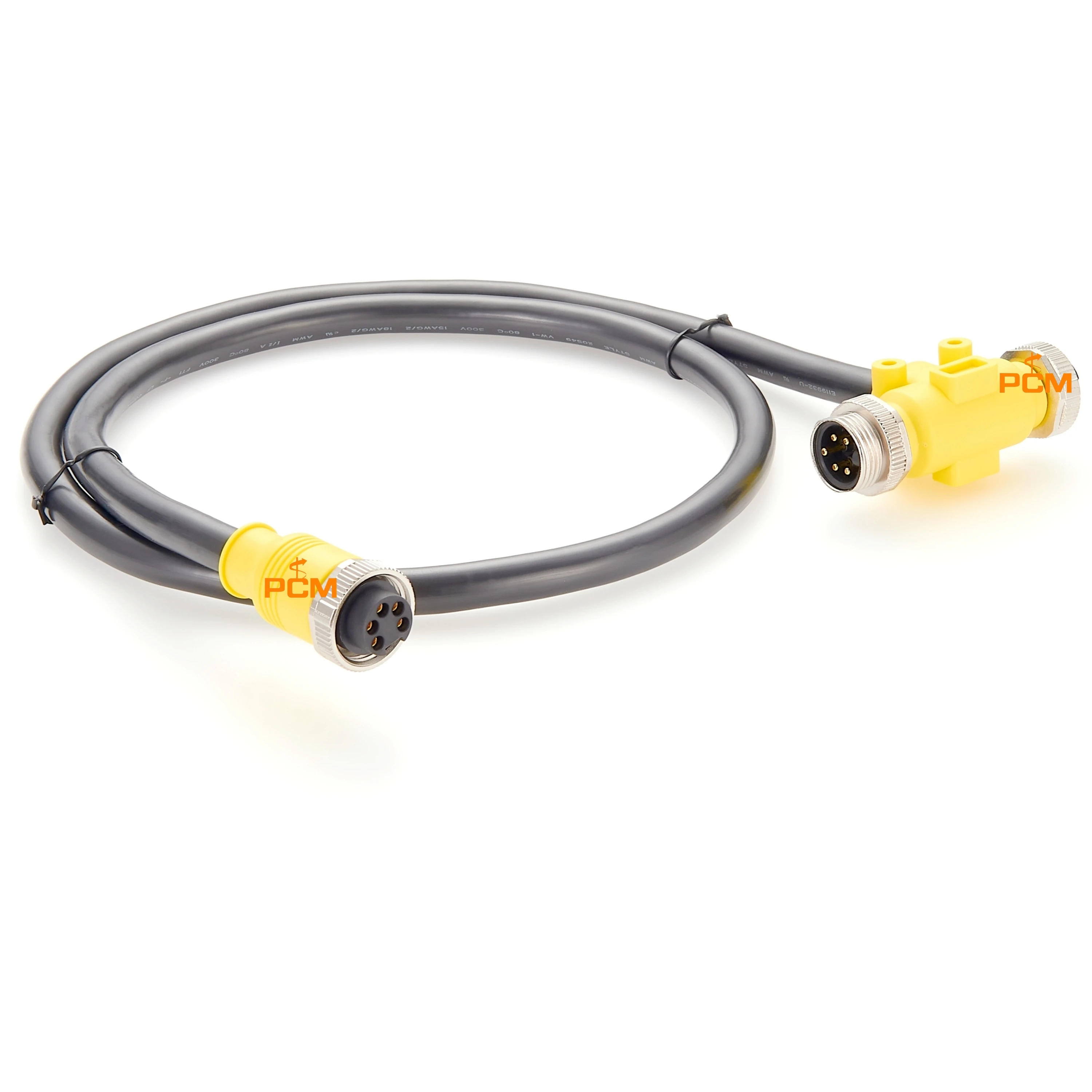 

Mini-change 7/8" Drop Cable T-connector Splitter 5 Pole for NMEA2000 CAN DeviceNet Molex Brad Sensor Actuator Motor Power Switch