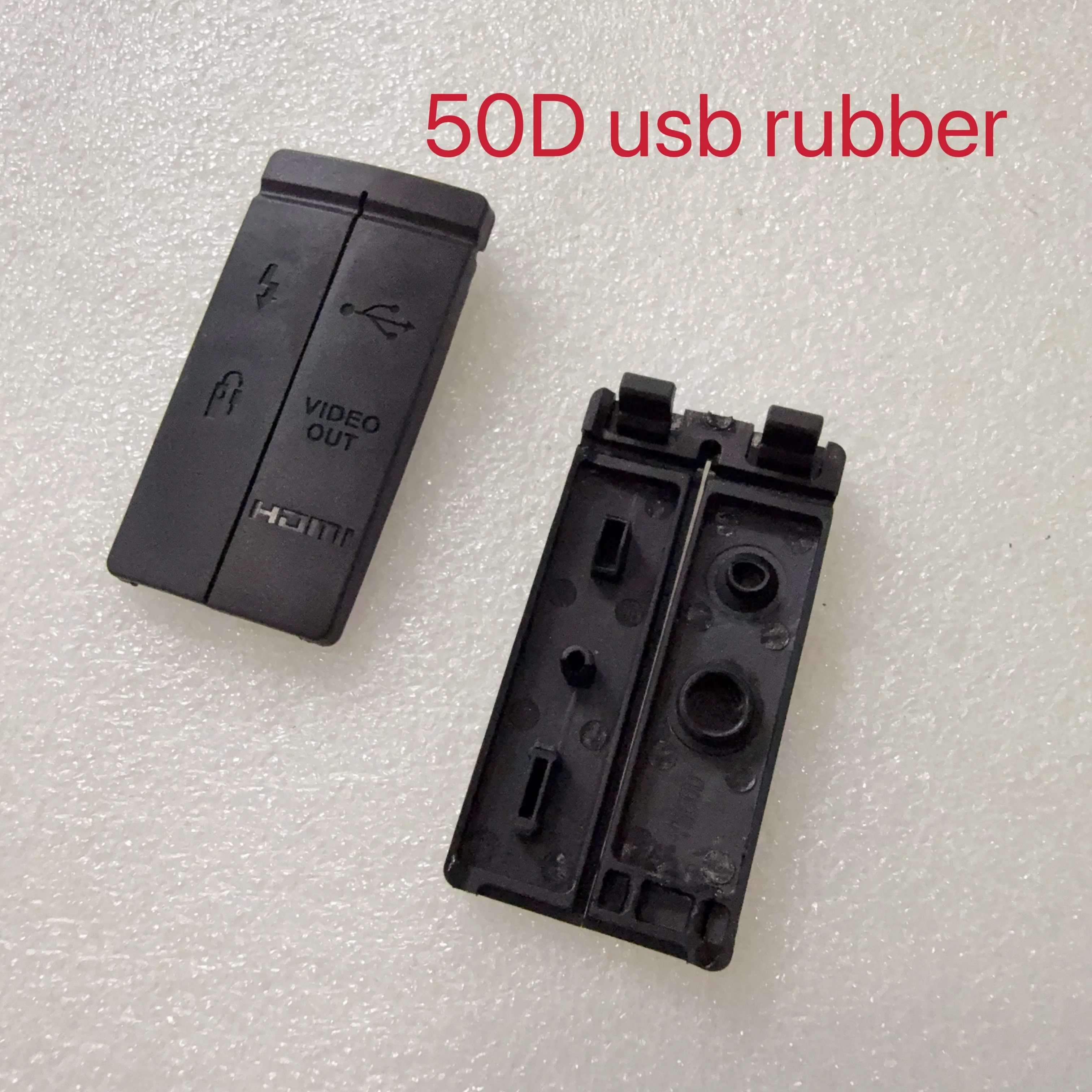 1 pcs NEW For Canon EOS 50D VIDEO OUT / HDMI / USB / DC IN Rubber Camera Repair Part