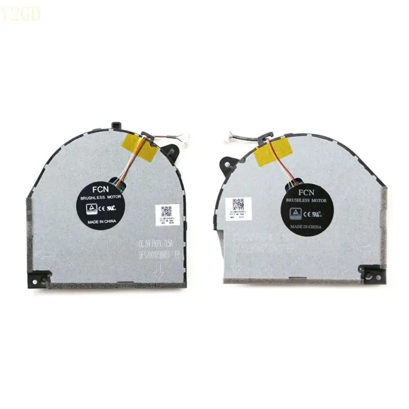 

Y2GD CPU Cooler Fan Portable USB Power GPU Radiator for Legion Y7000 Y530
