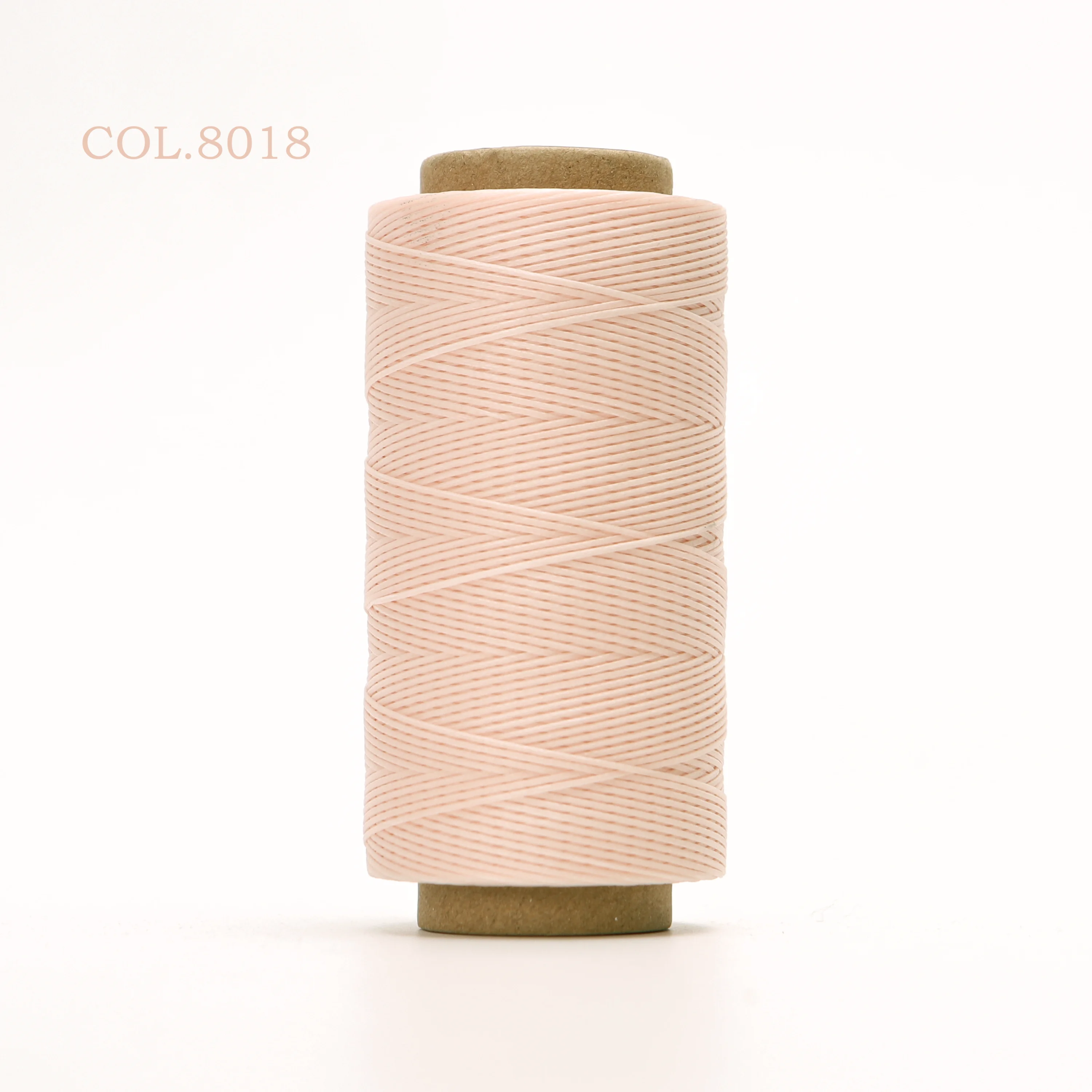 210D 1,0 mm Dicke, 170 Meter lang, flach, geflochtener Polyester-gewachster Faden, DIY-Handwerksschnur, Leder, Nähen, 33 Farben erhältlich