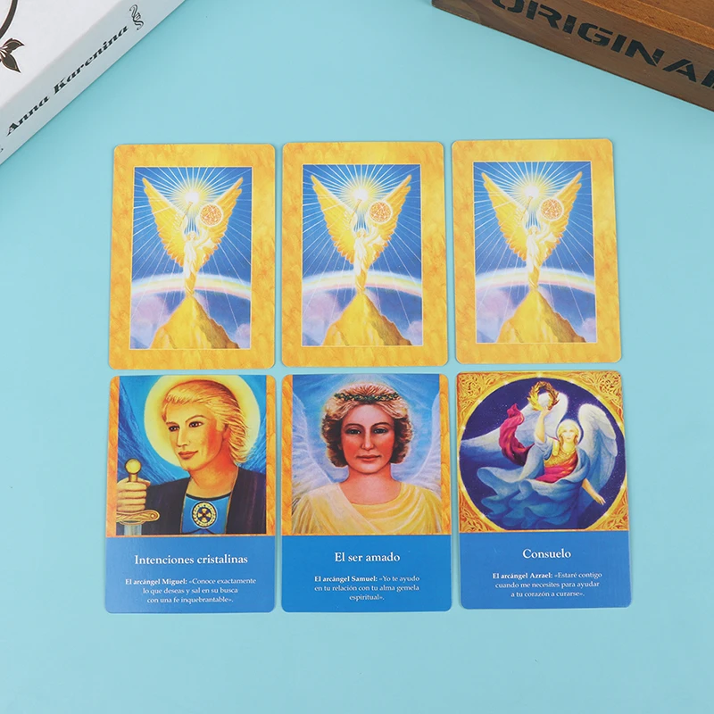 New Spanish Tarot Archangel Oracle Cards Tarot Party Table Board Game Card Deck Fortune-telling Cards