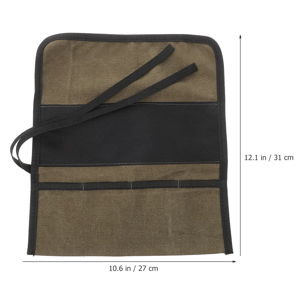 2 Pcs Tool Storage Bag Electrician Package Repair Organizer Tools Hanging Pouch