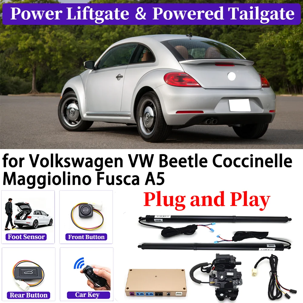 

for Volkswagen VW Beetle Coccinelle Maggiolino Fusca A5 Car Automatic Power Liftgate Kit Smart Auto Electric Tailgate System