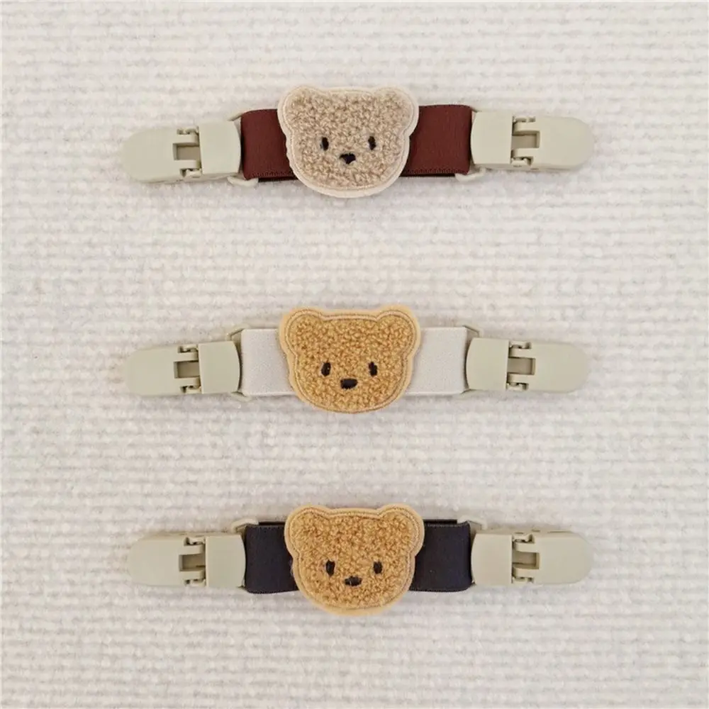 Moda ajustable para niños falda antideslizante colgante hombro Clip oso Correa Clip tirantes Clip pantalones Correa Clip