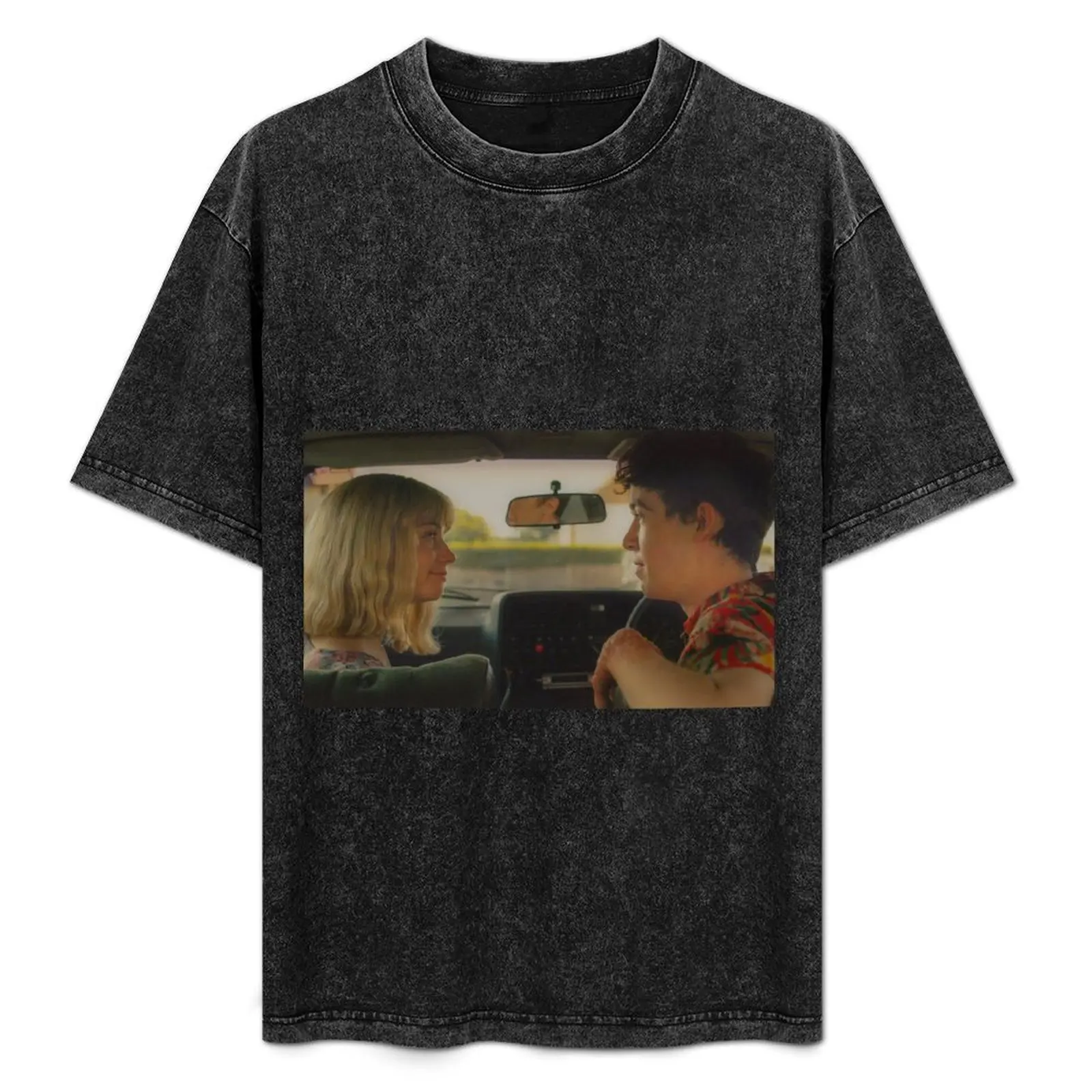 

Alyssa and James T-Shirt oversized customizeds mens t shirts casual stylish