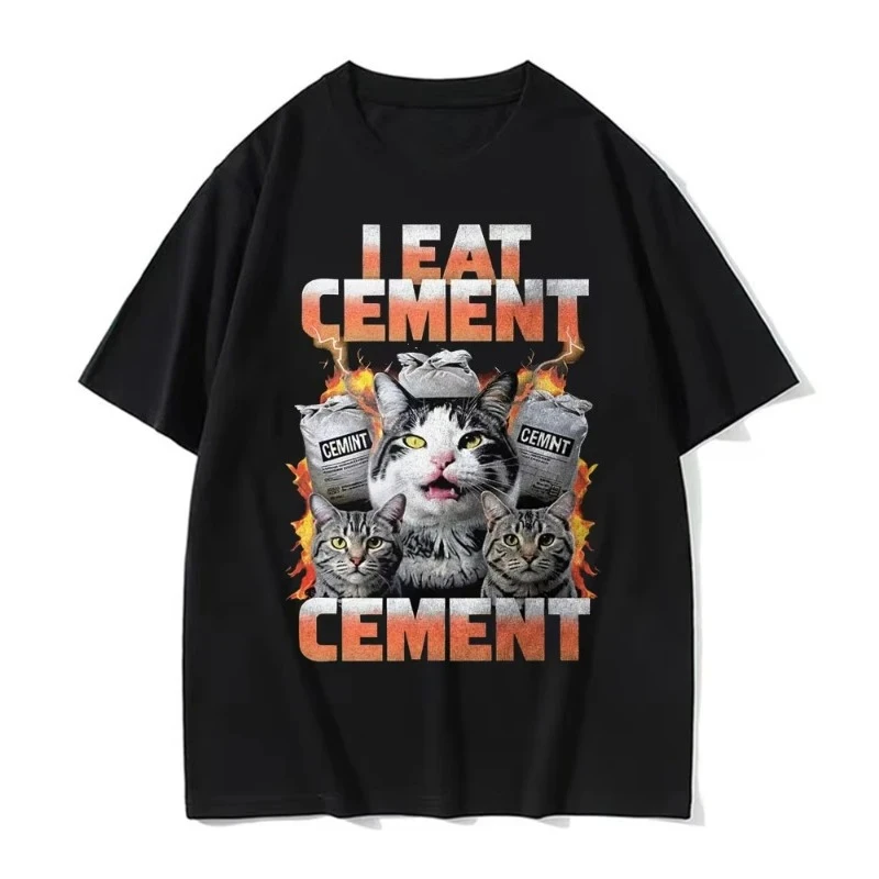 I'm Eating Solder, A Funny Cat Emoji T-shirt for Women, A Fashionable and Casual Summer T-shirt Top.graphic T Shirts Personality